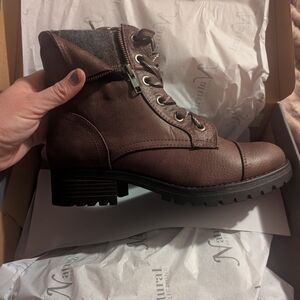 Naturalizer Women's Brown Ankle Boots
